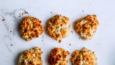 Sour Cream and Scallion Drop Biscuits