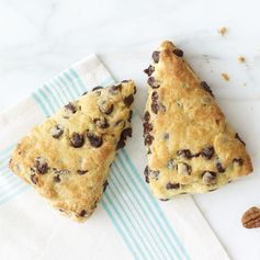 Sour Cream-Chocolate Chip Scones