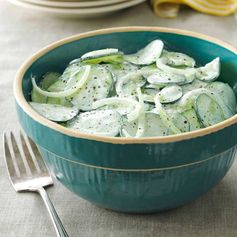 Sour Cream Cucumbers