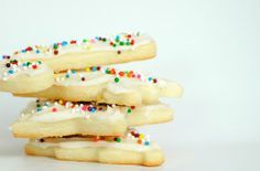 Sour Cream Cut-Out Cookies With Cream Cheese Icing