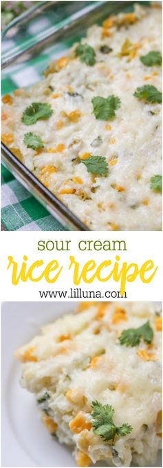 Sour Cream Rice