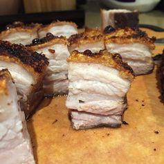 Sous Vide Chinese Crispy Roasted Pork Belly (Siu Yuk / Siu Gee Yuk / Sio Bak