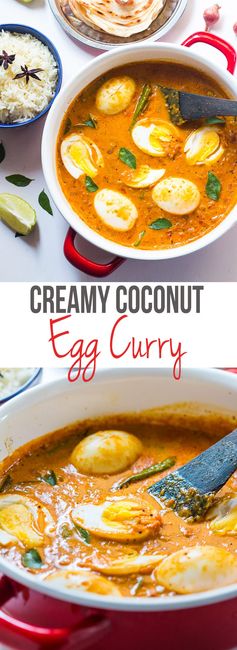 South Indian Style Egg Curry