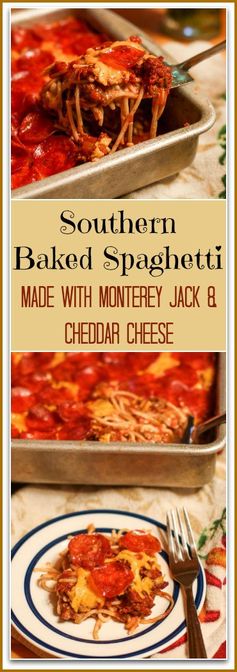 Southern Baked Spaghetti