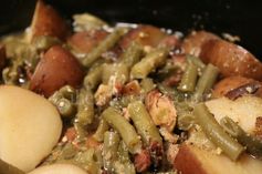 Southern Green Beans, Bacon, and Potatoes