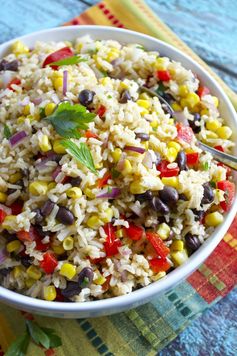 Southwest Brown Rice Salad