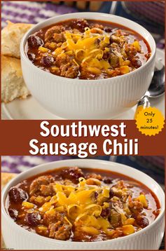 Southwest Sausage Chili