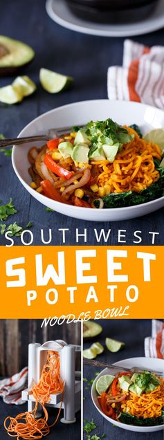 Southwest Sweet Potato Noodle Bowl