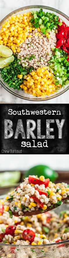 Southwestern Barley Salad