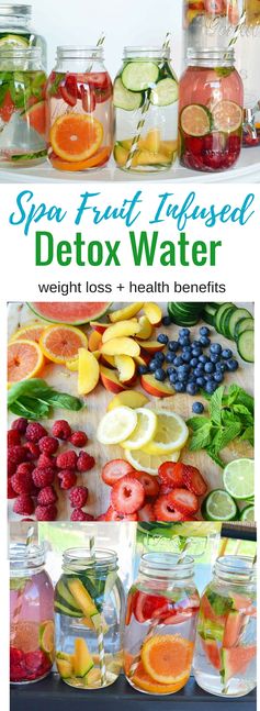 Spa Fruit Infused Detox Water