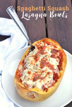 Spaghetti Squash Lasagna Bowls