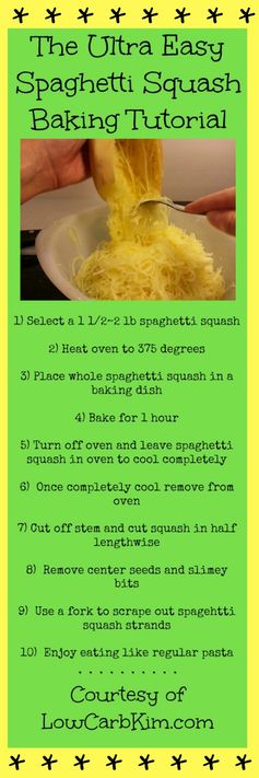 Spaghetti Squash Tutorial ~ How To Cook It