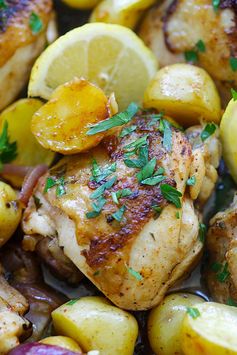 Spanish Chicken and Potatoes