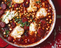 Spanish cod stew with chickpeas