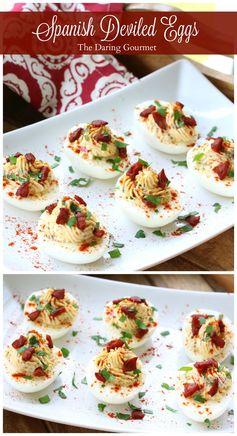 Spanish Deviled Eggs