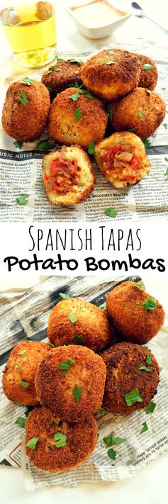 Spanish Potato Bombas