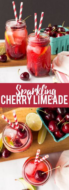 Sparkling Cherry Limeade