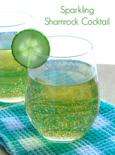 Sparkling Shamrock Cocktail