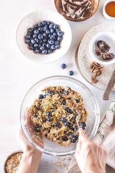 Spelt Scones with Blueberry and Lemon