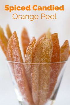 Spiced Candied Orange Peel