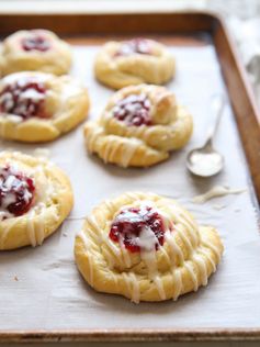 Spiced Cranberry Orange Danishes