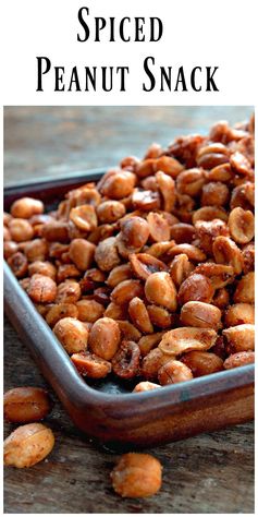 Spiced Peanut Snack