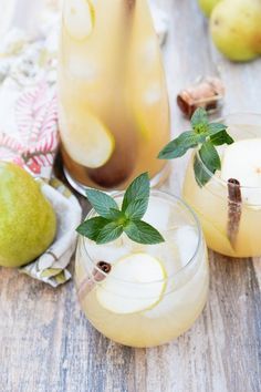 Spiced Pear & Ginger Pitcher Cocktail