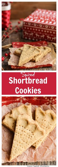 Spiced Shortbread Cookies