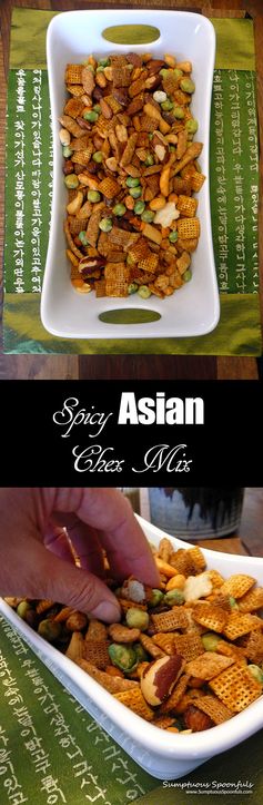 Spicy Asian Chex Mix