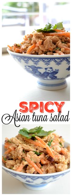 Spicy asian tuna salad