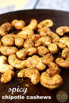 Spicy Chipotle Cashews (Vegan, Gluten-Free, Dairy-Free, Paleo-Friendly