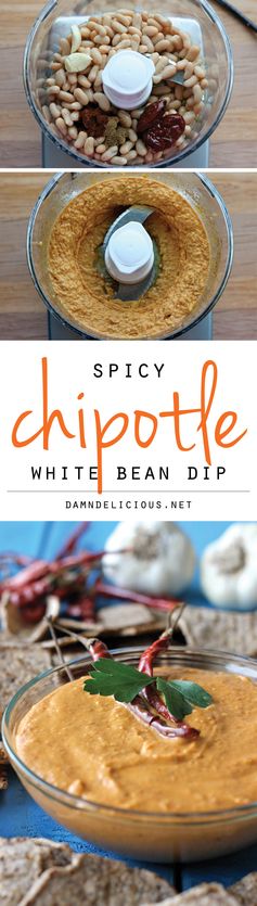 Spicy Chipotle White Bean Dip