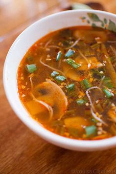 Spicy Ginger Scallion Soup