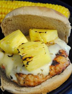 Spicy Hawaiian Chicken Burgers