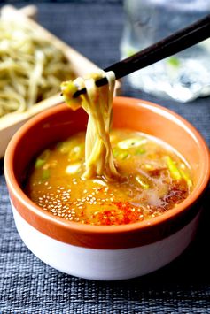 Spicy Miso Tsukemen (Dipping Noodles