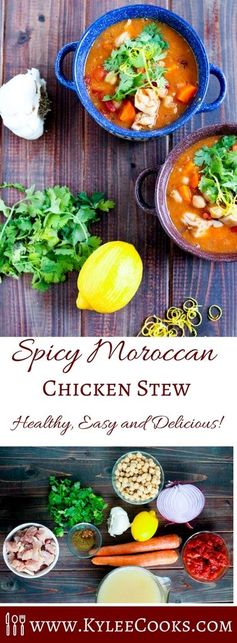 Spicy Moroccan Chicken Stew