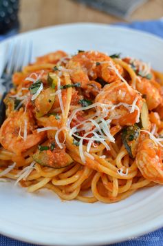 Spicy Shrimp Pasta