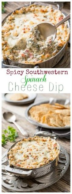 Spicy Southwestern Spinach Dip