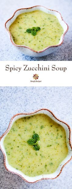 Spicy Zucchini Soup