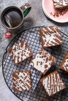 Spiked Gingerbread Bars