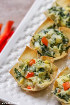 Spinach & Artichoke Cups