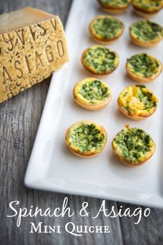 Spinach & Asiago Mini Quiche