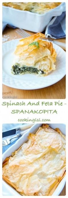 Spinach And Feta Pie (Spanakopita