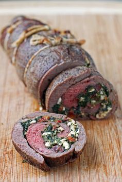 Spinach and Feta Stuffed Flank Steak