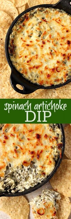 Spinach Artichoke Cheesy Dip