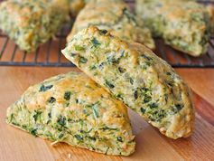 Spinach Artichoke Scones