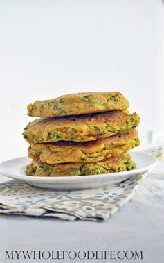 Spinach Chickpea Omelets