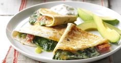 Spinach Quesadillas