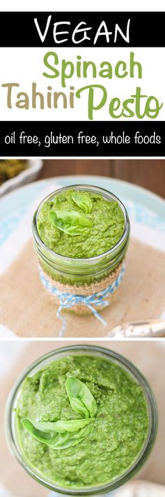 Spinach Tahini Pesto