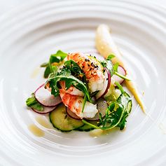 Spot Prawn Sesame Salad